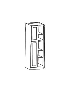 Pantry Cabinets-Shaker Black