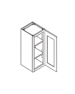 36 inch HEIGHT WALL CABINETS-1 Door-Shaker White