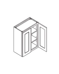 30 inch HEIGHT WALL CABINETS-2 Door-Shaker White