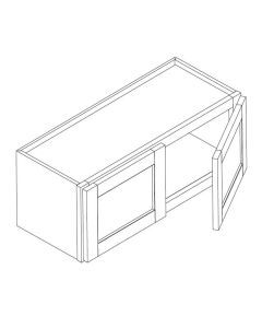 30 inch WIDTH Bridge Cabinets-Smoke Metallic